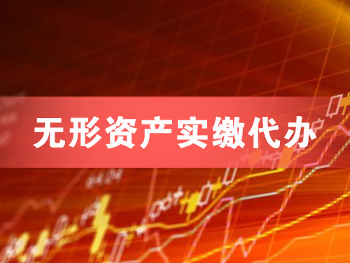 盐城无形资产实缴资本代办